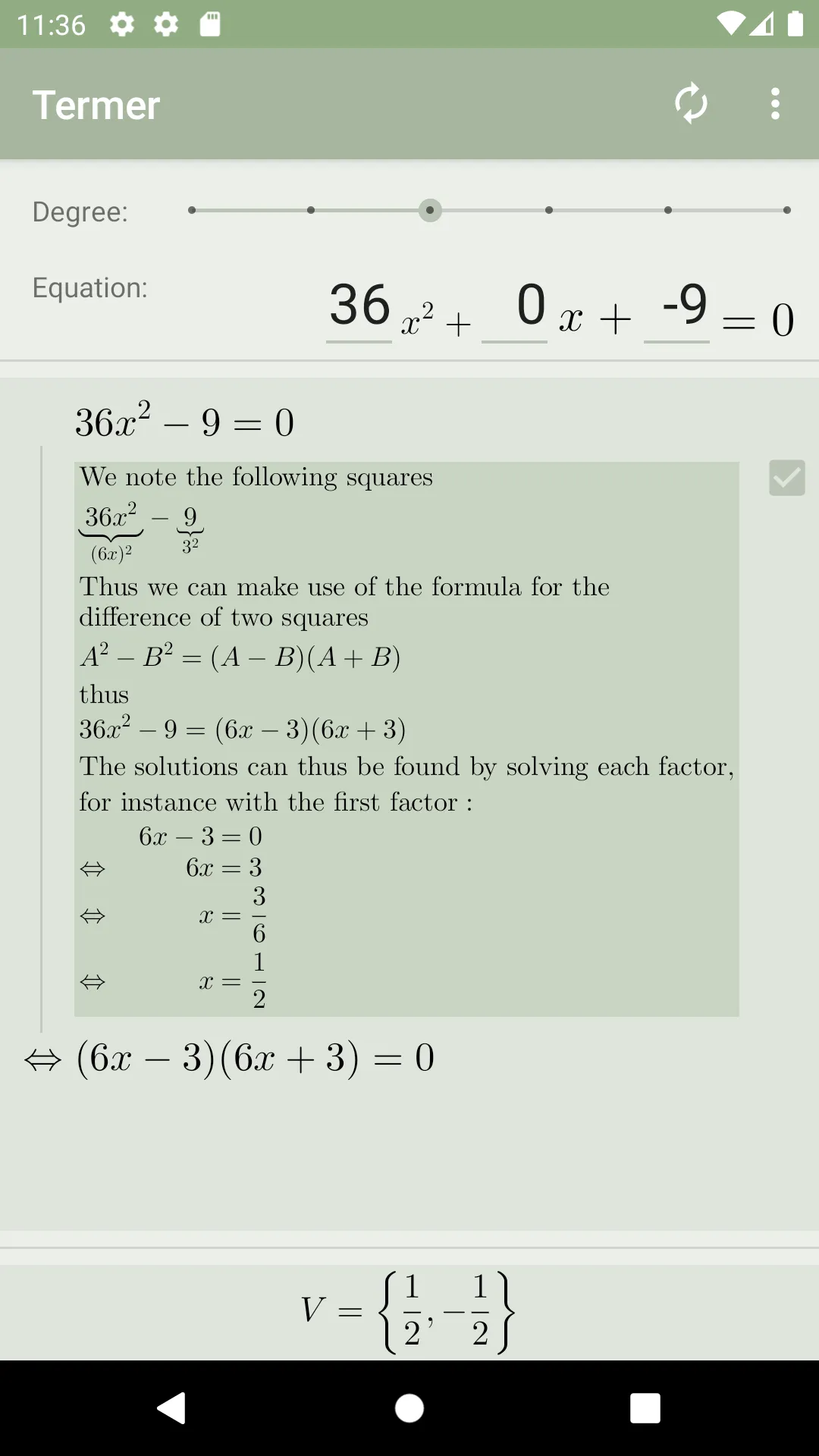 Termer Mathematics | Indus Appstore | Screenshot