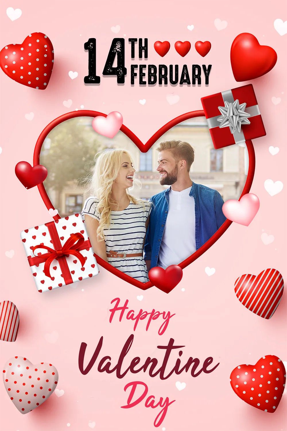 Valentine Day Photo Frame | Indus Appstore | Screenshot