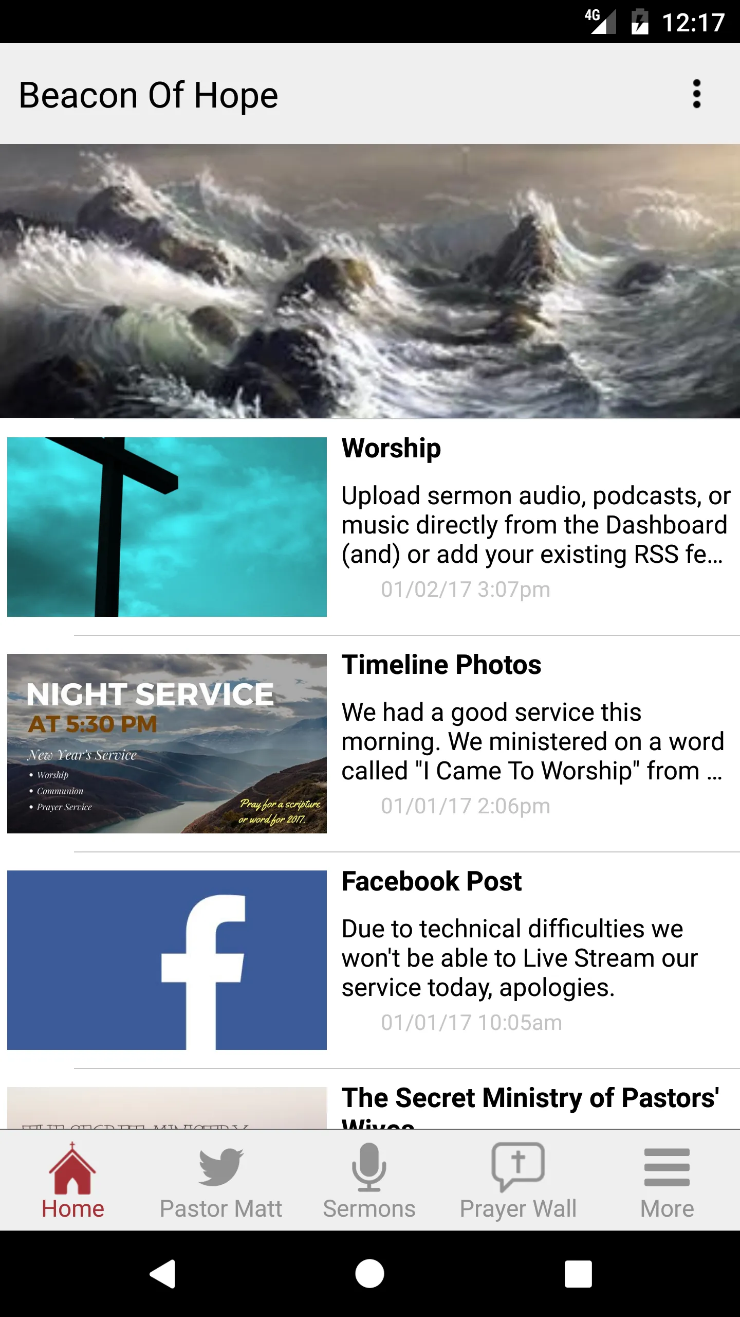 Beacon of Hope Church | Indus Appstore | Screenshot