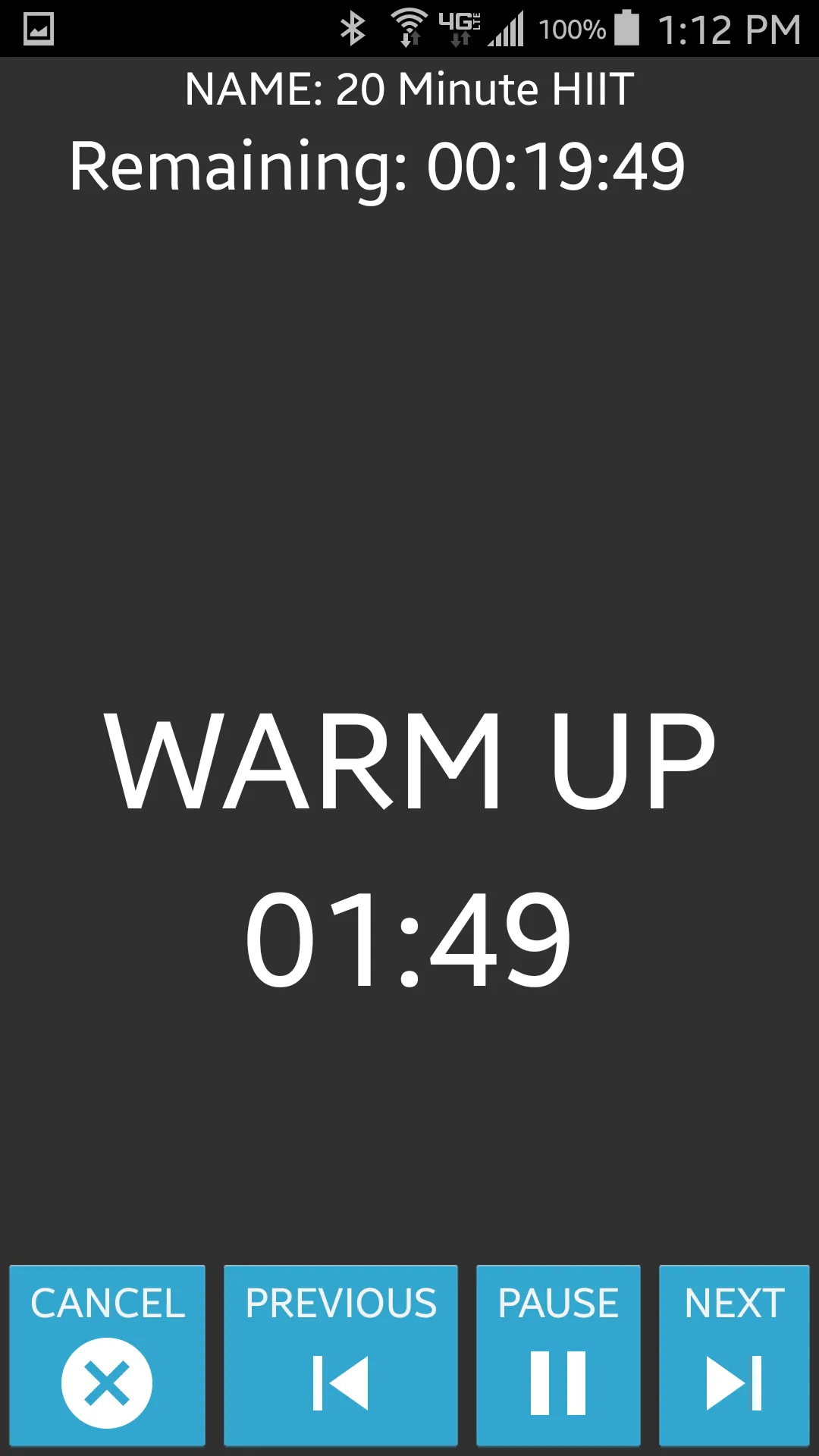 Simple HIIT Timer | Indus Appstore | Screenshot