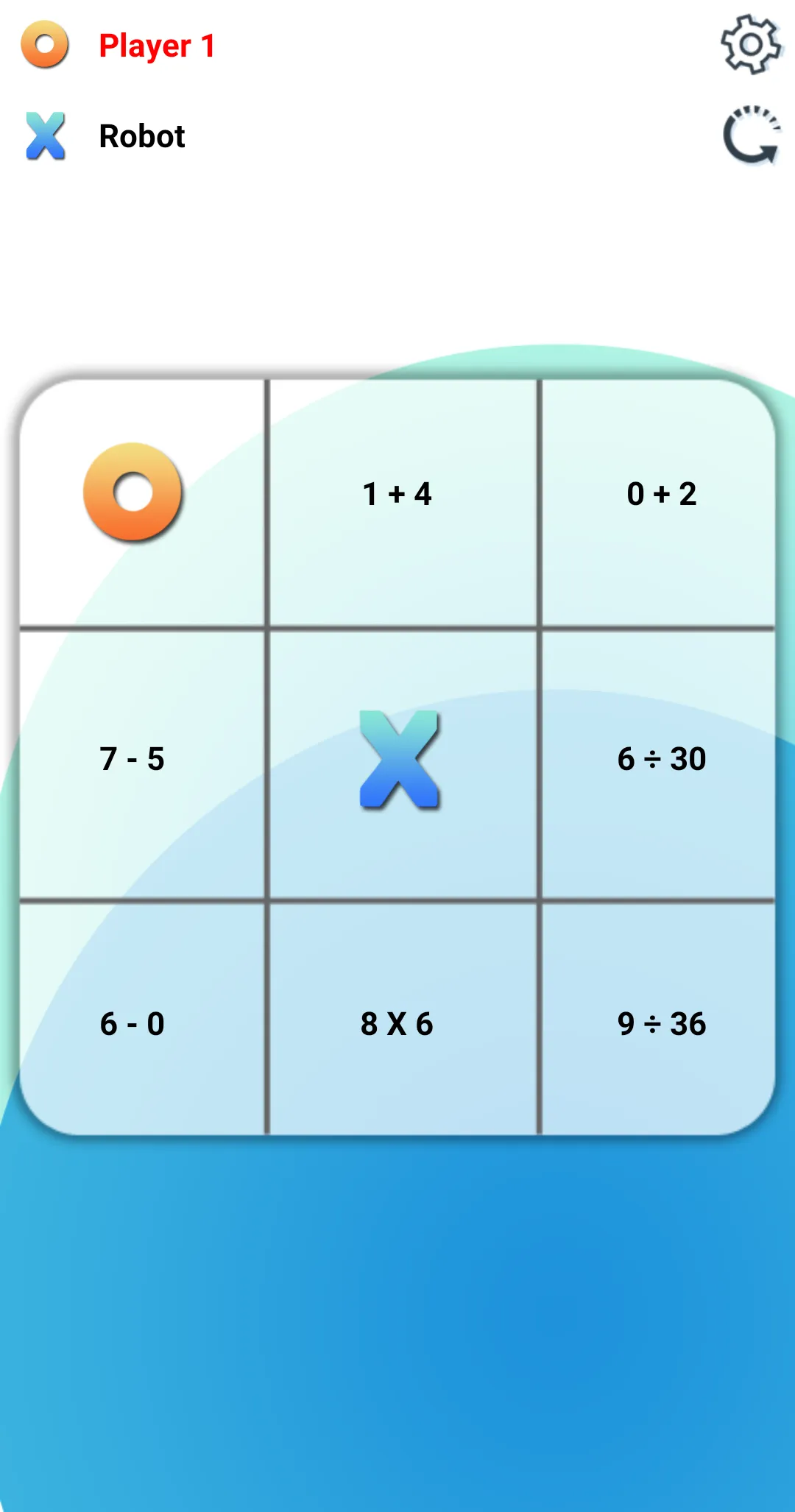 Tic Tac Toe: A Math Game | Indus Appstore | Screenshot