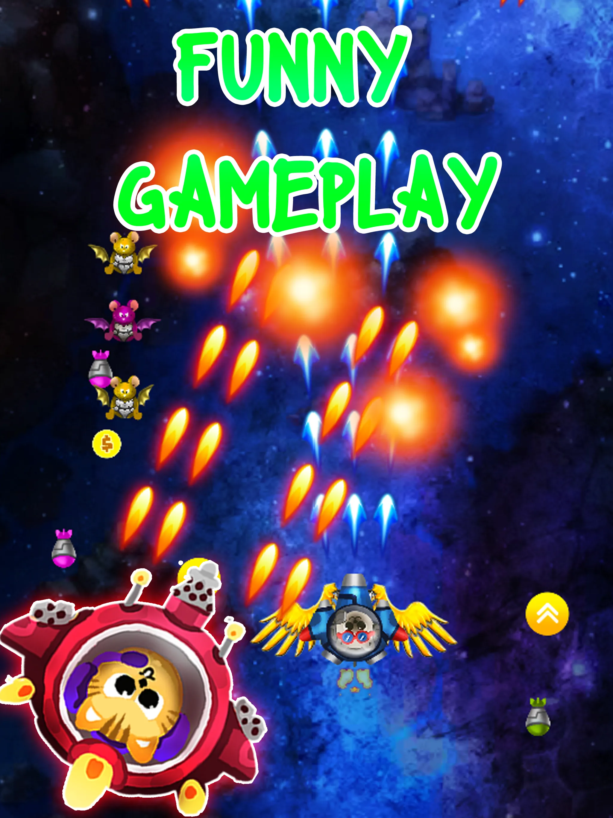 Cat Invader Galaxy Shooter | Indus Appstore | Screenshot