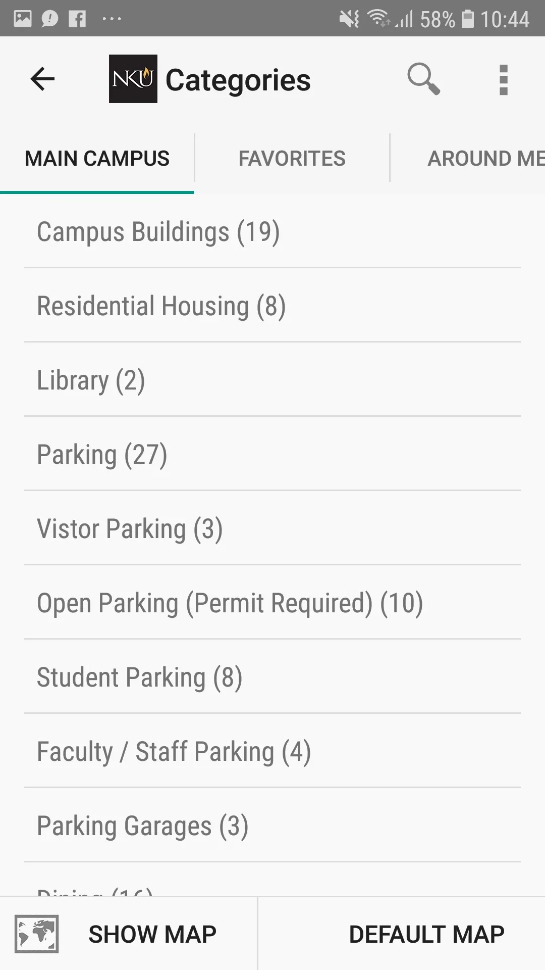 Northern Kentucky Univ. Mobile | Indus Appstore | Screenshot