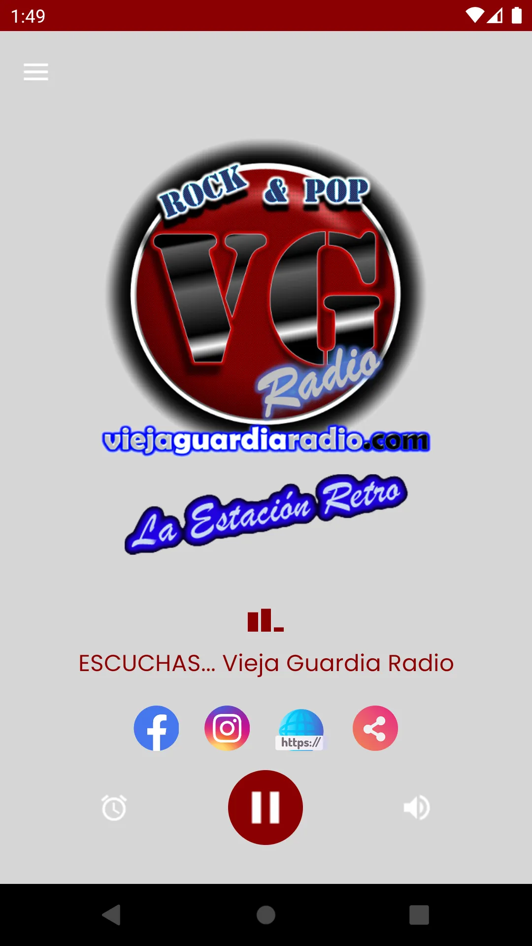 Vieja Guardia Radio | Indus Appstore | Screenshot