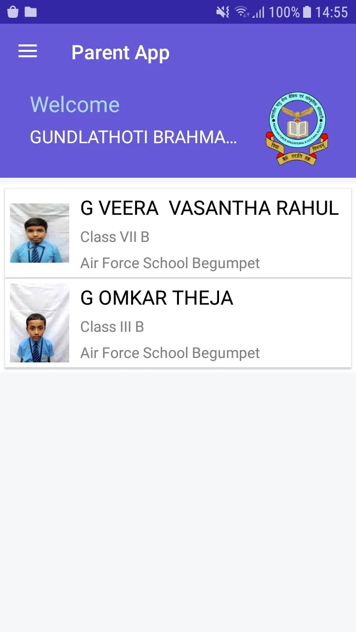 AFS - Begumpet Parent App | Indus Appstore | Screenshot