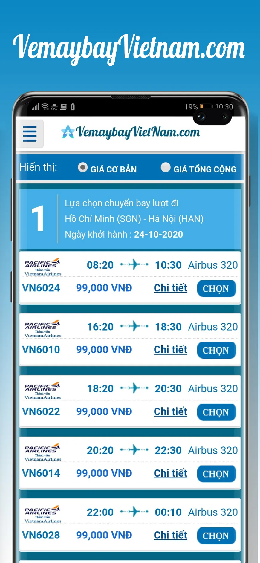 Vé Máy Bay Việt Nam | Indus Appstore | Screenshot