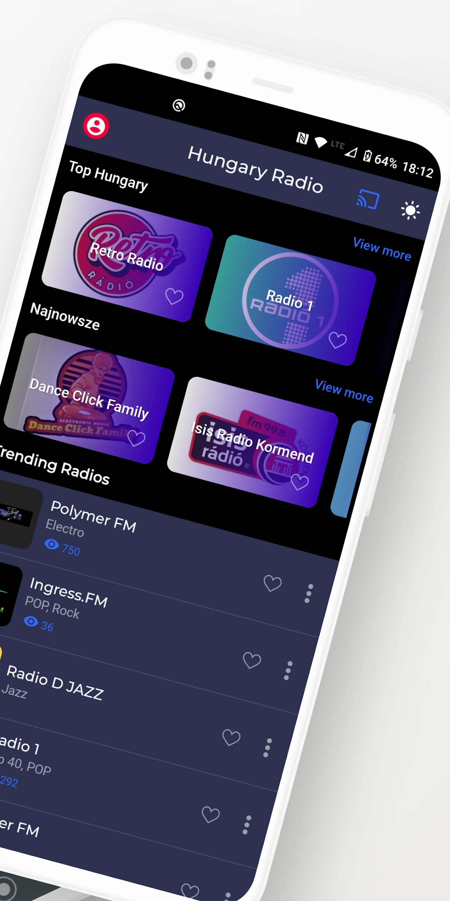 Radio Hungary | Indus Appstore | Screenshot