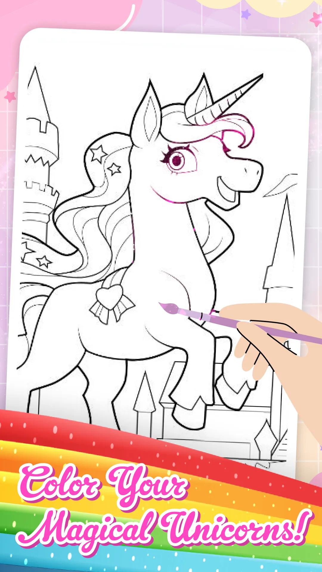 Unicorn Coloring Wonderland | Indus Appstore | Screenshot