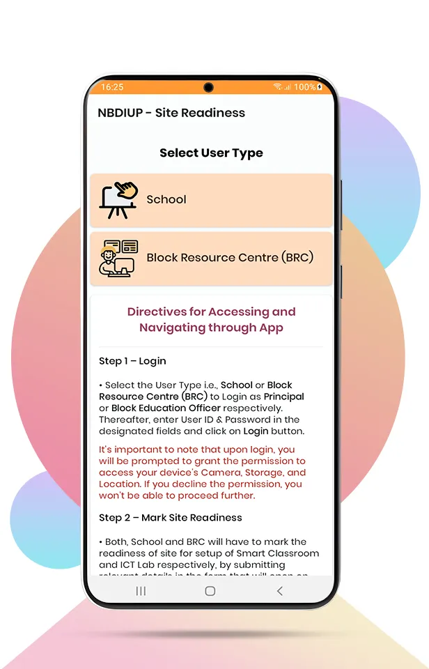 NBDIUP – Site Readiness | Indus Appstore | Screenshot