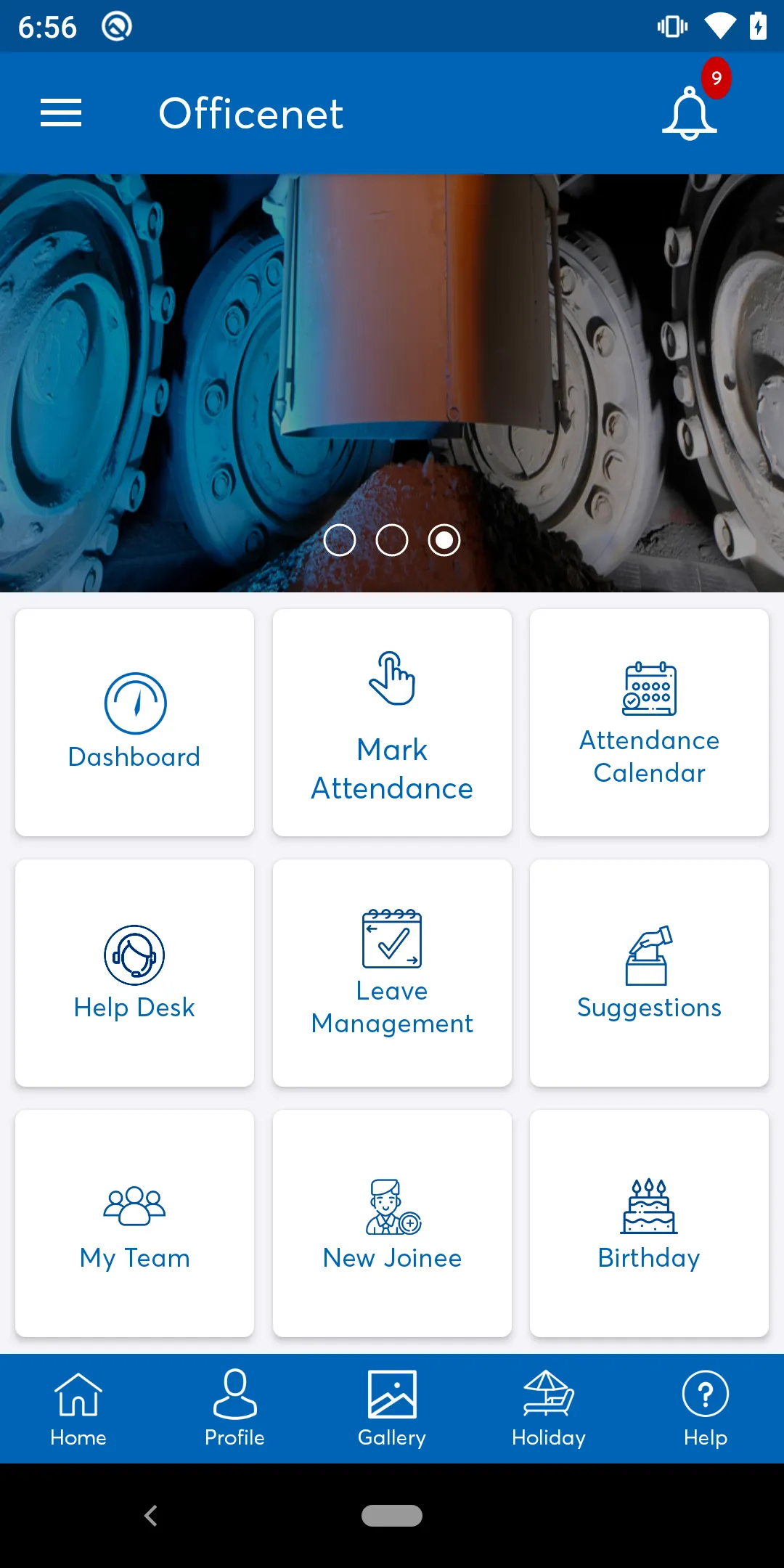 Officenet HR App Loesche | Indus Appstore | Screenshot