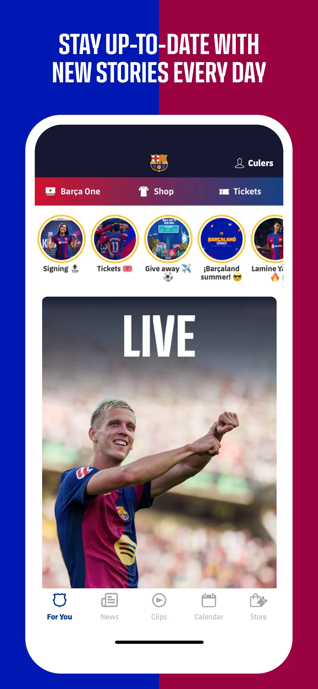 FC Barcelona Official App | Indus Appstore | Screenshot