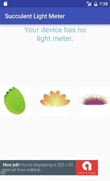 Succulent Light Meter | Indus Appstore | Screenshot