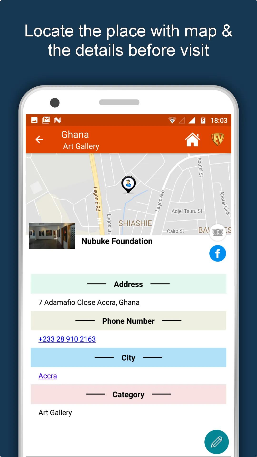 Ghana Travel & Explore, Offlin | Indus Appstore | Screenshot