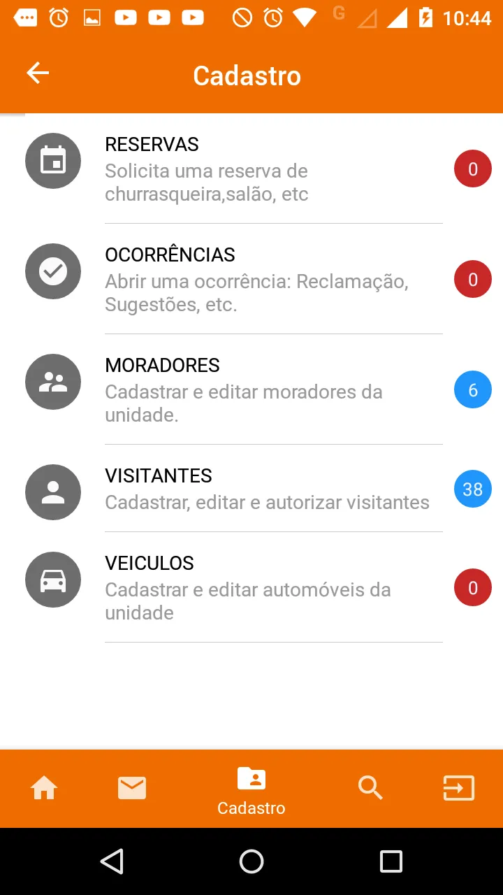 Meu Controle de Acesso | Indus Appstore | Screenshot