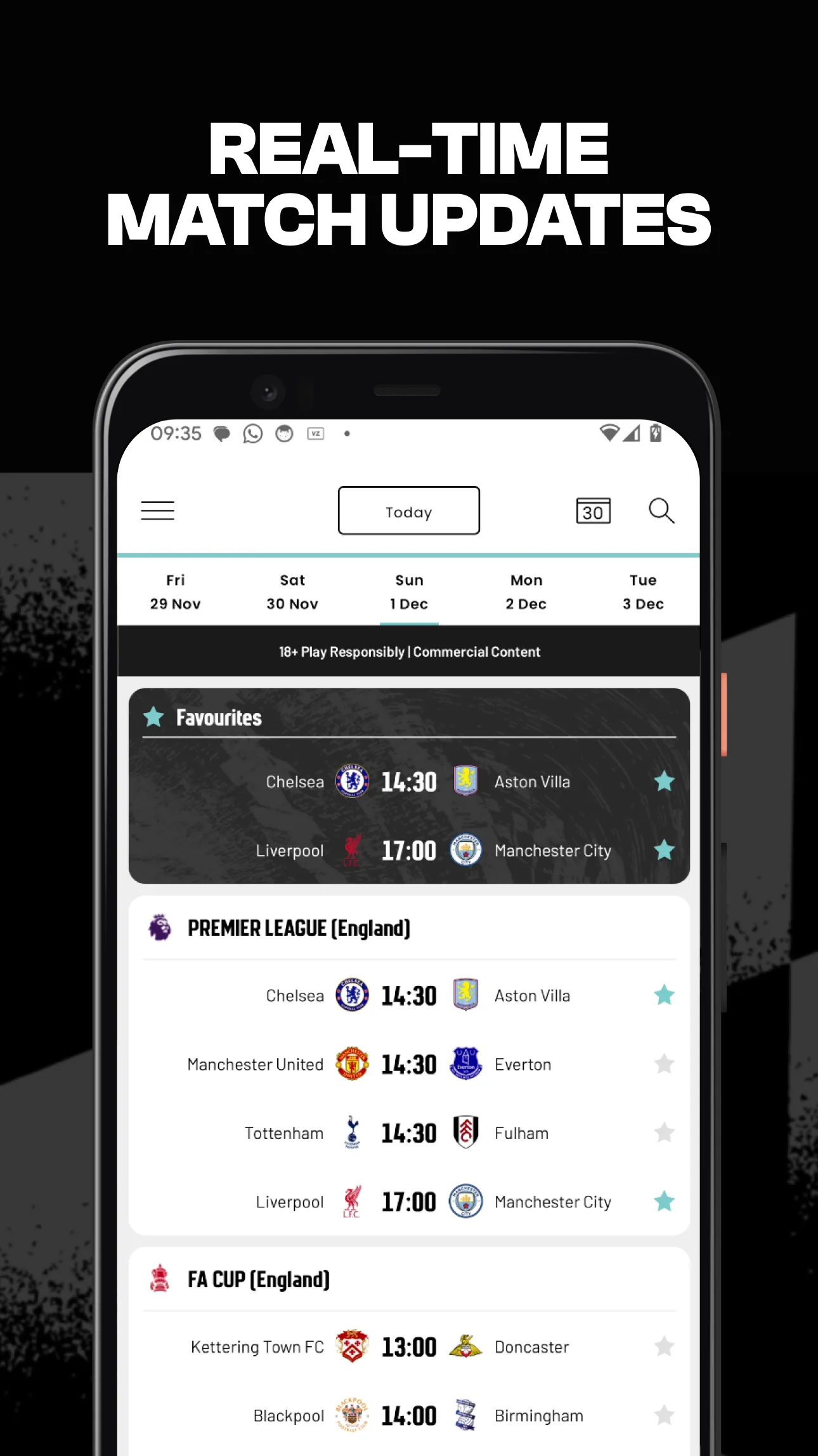 GOAL Live Scores | Indus Appstore | Screenshot