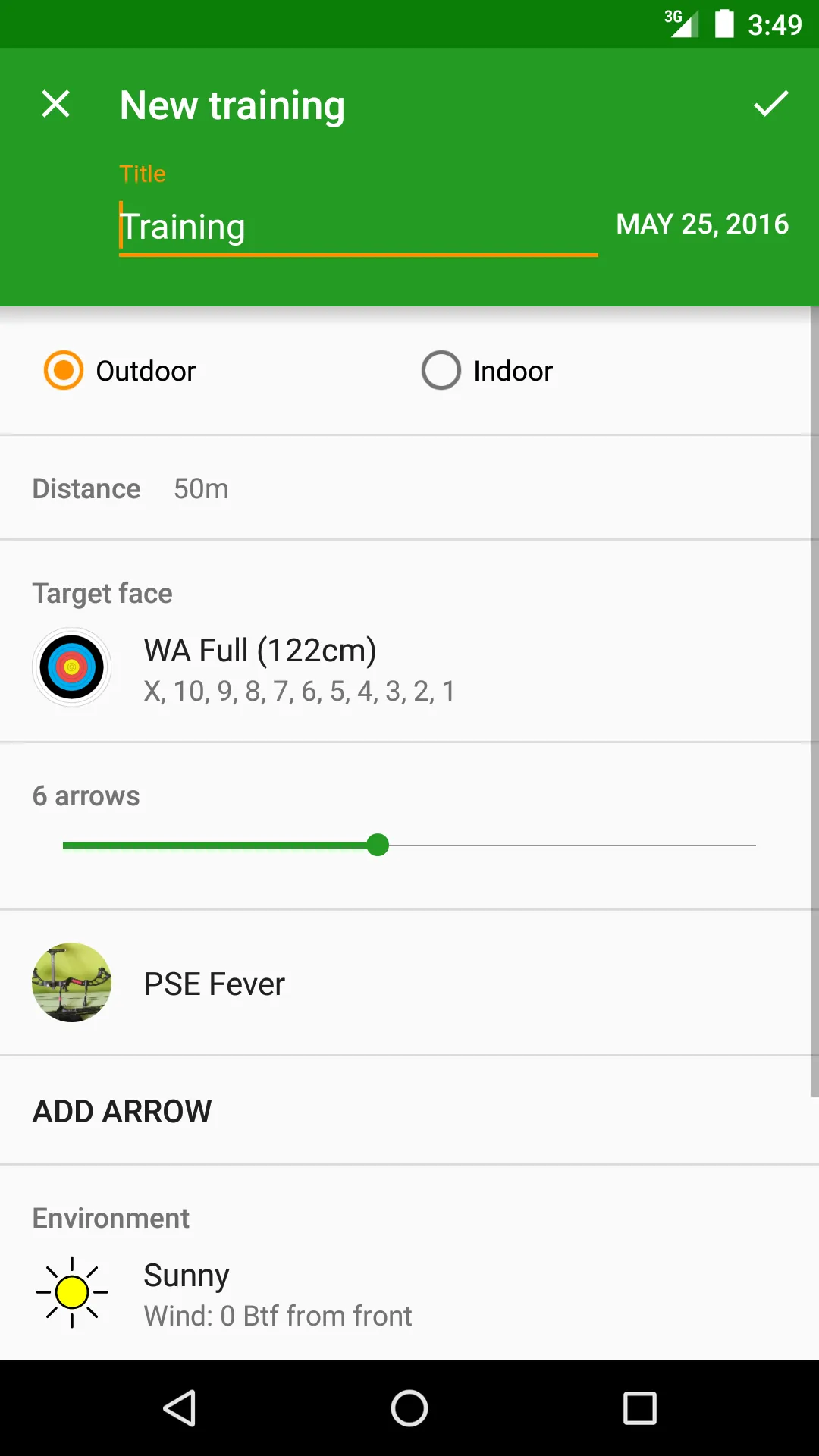 MyTargets Archery | Indus Appstore | Screenshot