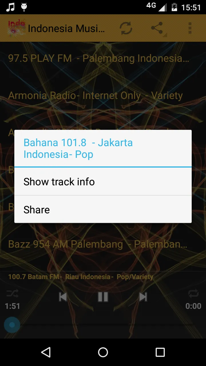 Indonesia Music ONLINE | Indus Appstore | Screenshot