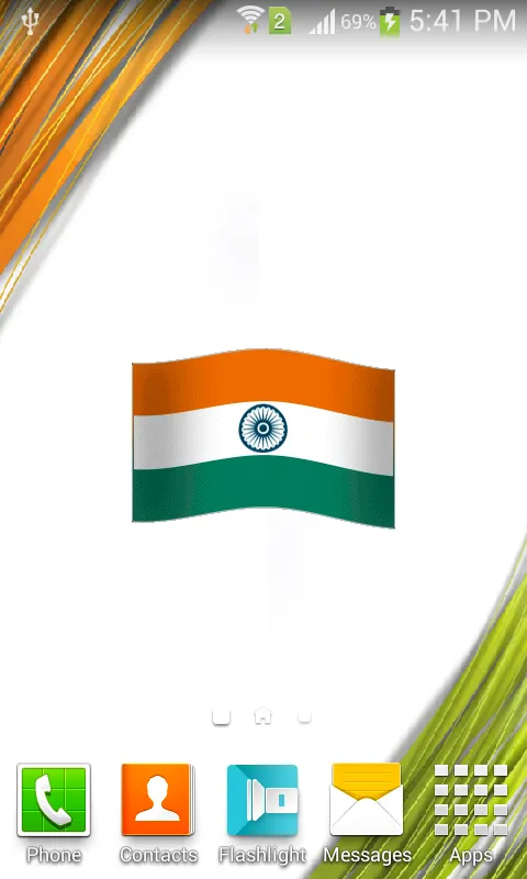 Indian Animated Flag Wallpaper | Indus Appstore | Screenshot