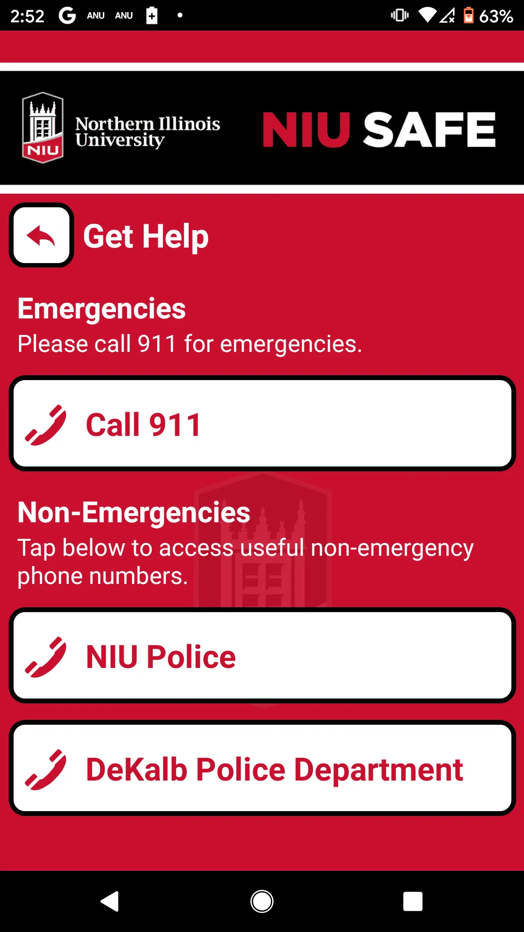 NIU Safe | Indus Appstore | Screenshot