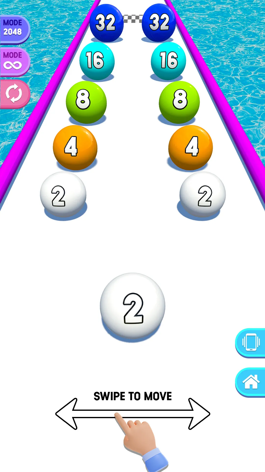 Number Ball 3D - Merge Games | Indus Appstore | Screenshot