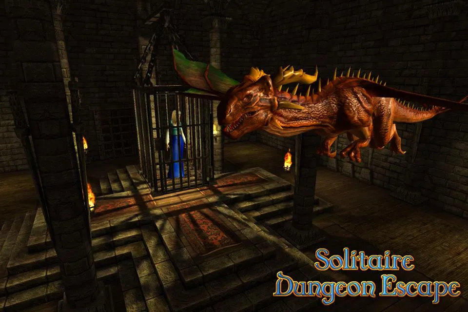 Solitaire Dungeon Escape | Indus Appstore | Screenshot