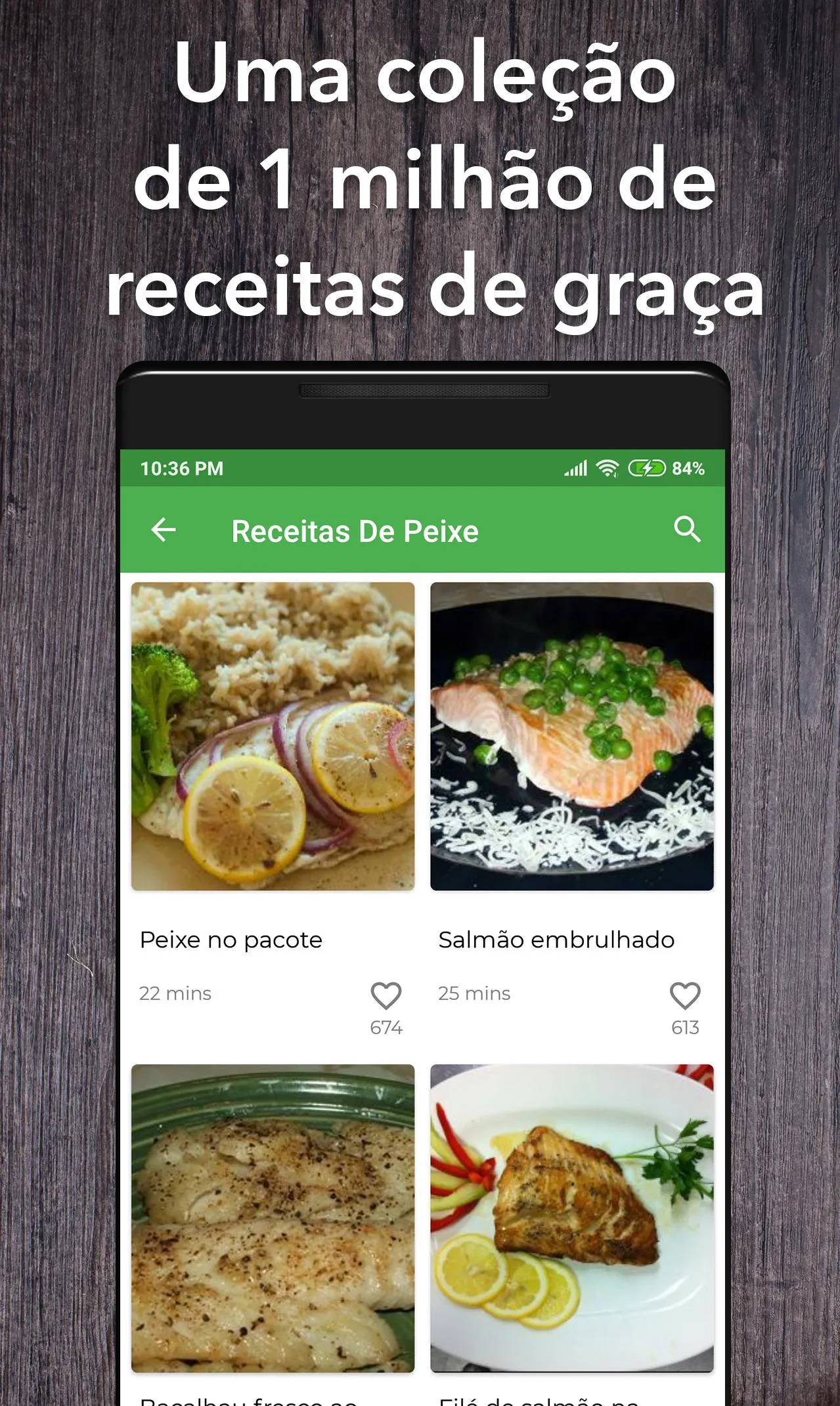 All recipes in Português | Indus Appstore | Screenshot