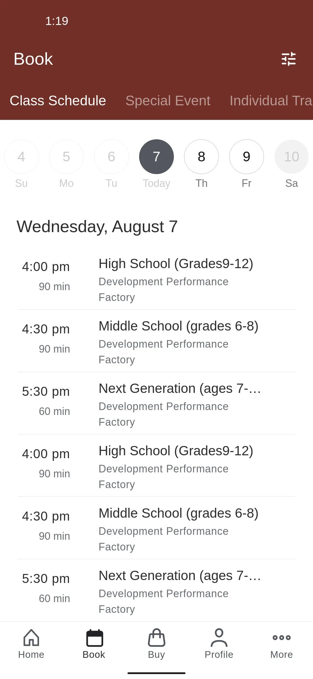 Development PerformanceFactory | Indus Appstore | Screenshot