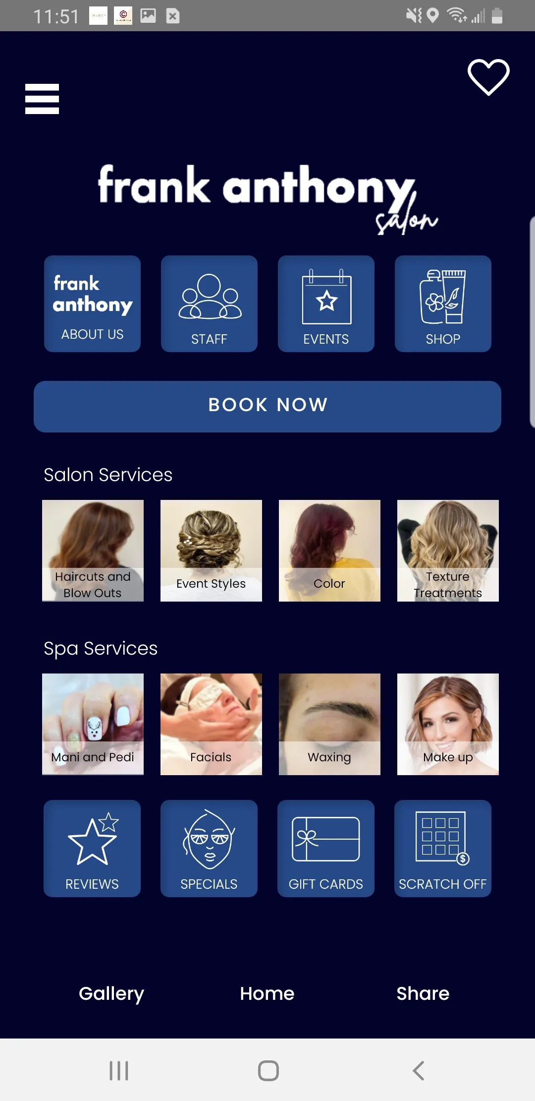 Frank anthony salon | Indus Appstore | Screenshot