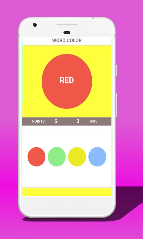 Word or Color (Stroop test) | Indus Appstore | Screenshot