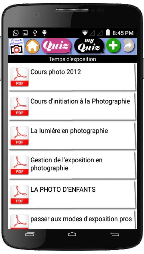 Cours de photographie | Indus Appstore | Screenshot