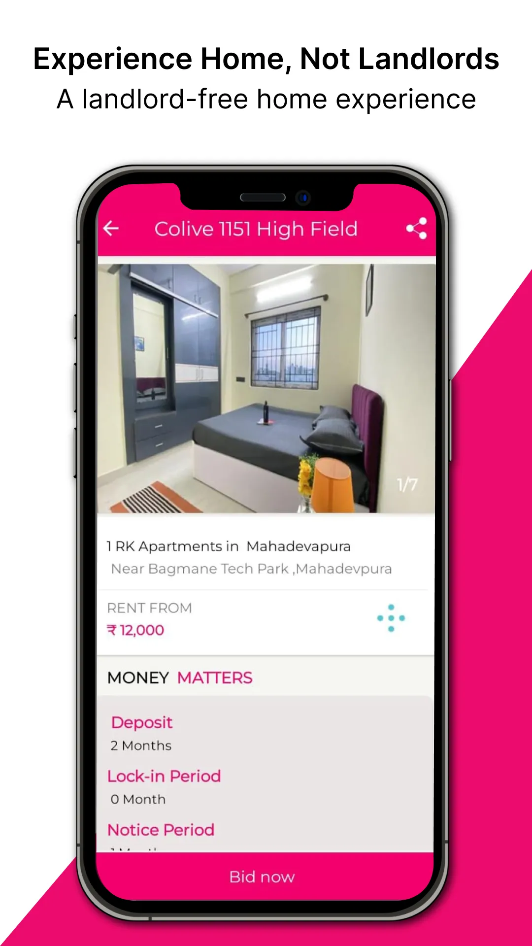 Colive: Rent PG/Hostel/Room | Indus Appstore | Screenshot