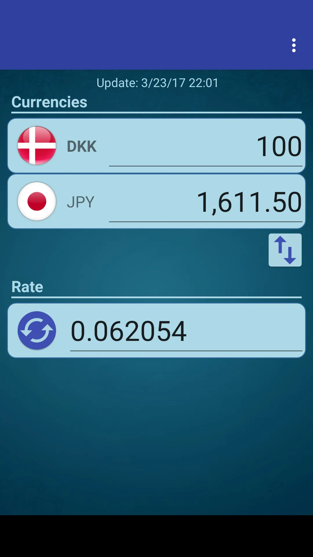 Japan Yen x Danish Krone | Indus Appstore | Screenshot