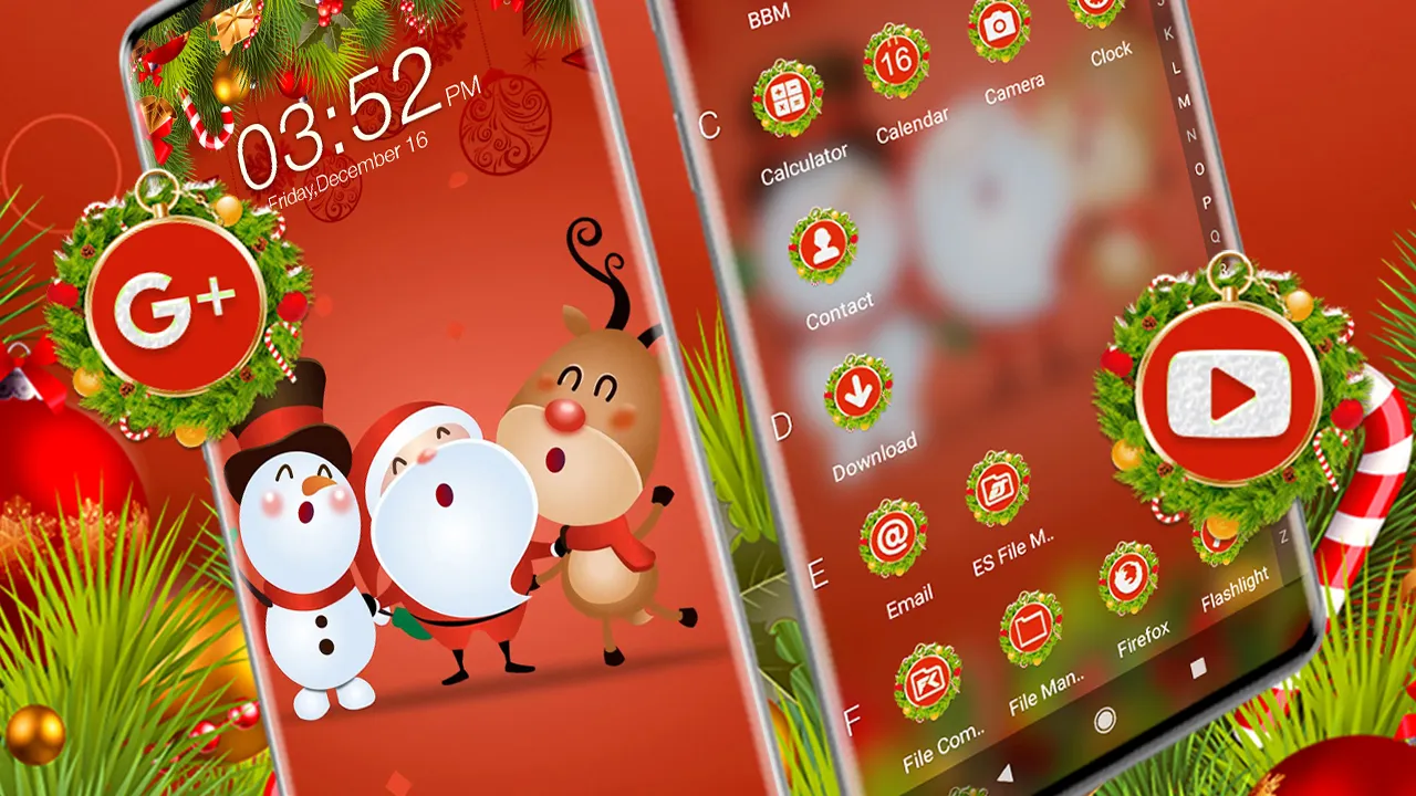 Christmas Santa Theme | Indus Appstore | Screenshot