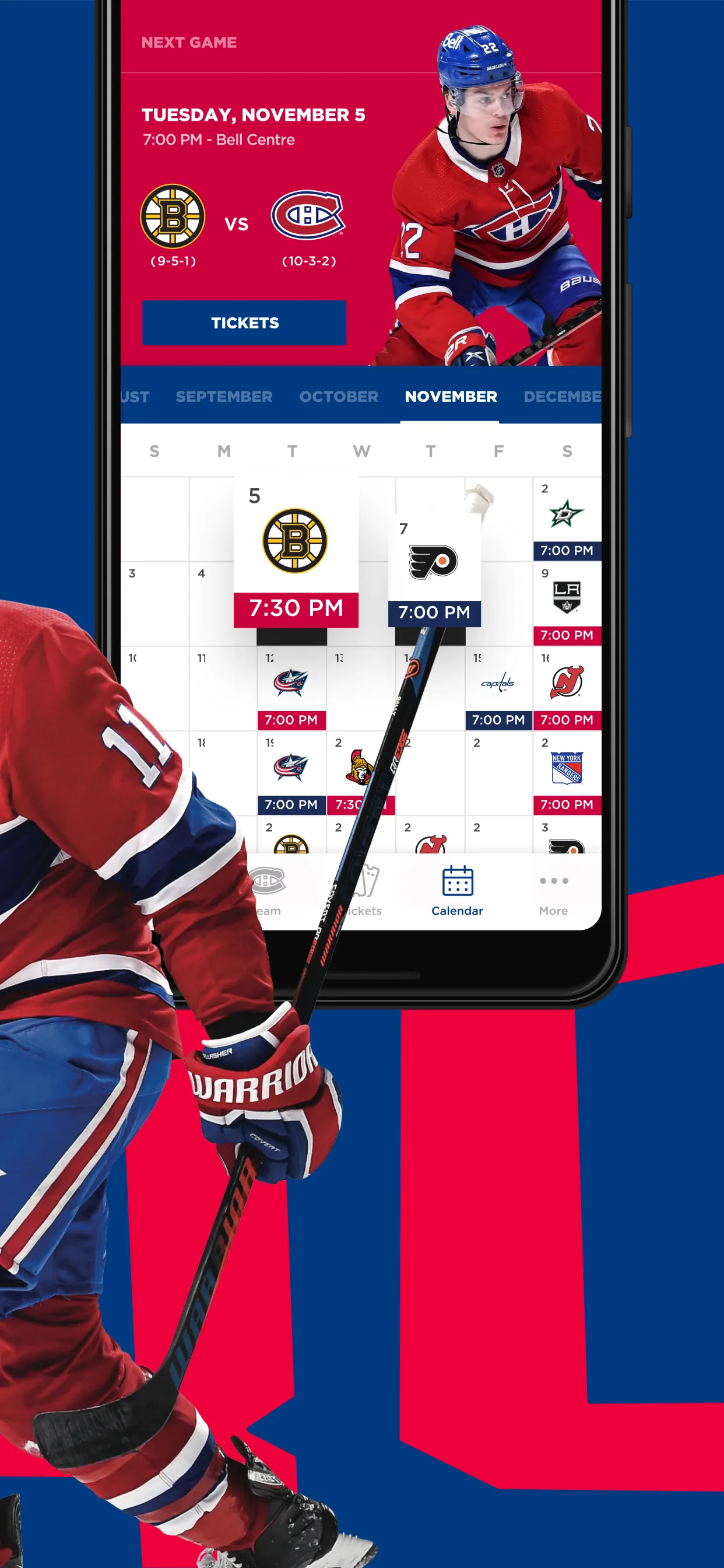 Montréal Canadiens | Indus Appstore | Screenshot