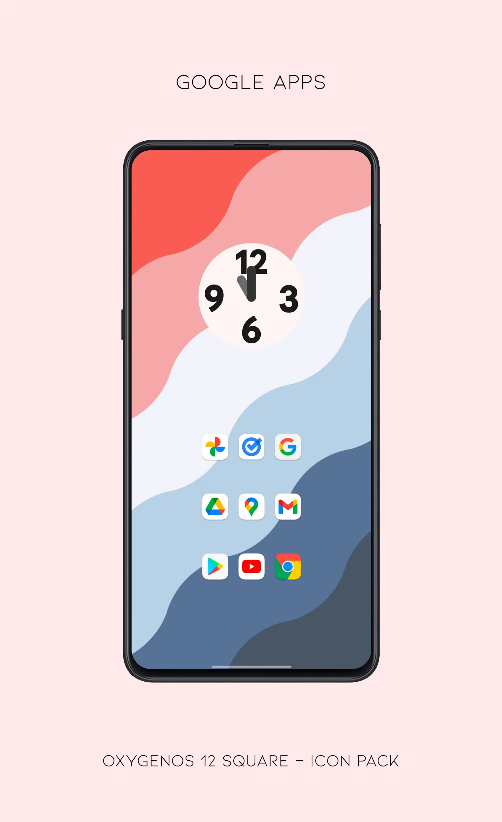 OxygenOS 12 square - icon pack | Indus Appstore | Screenshot