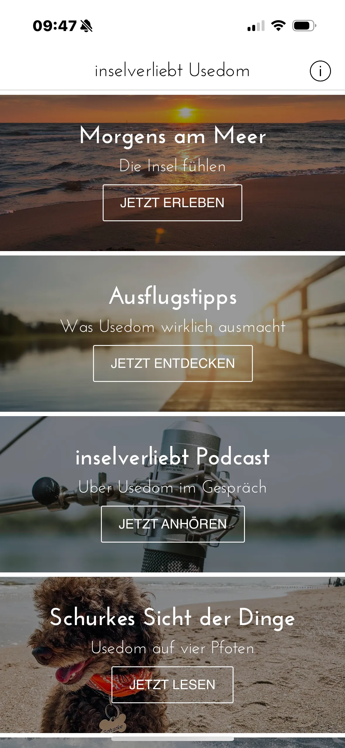 inselverliebt Usedom | Indus Appstore | Screenshot