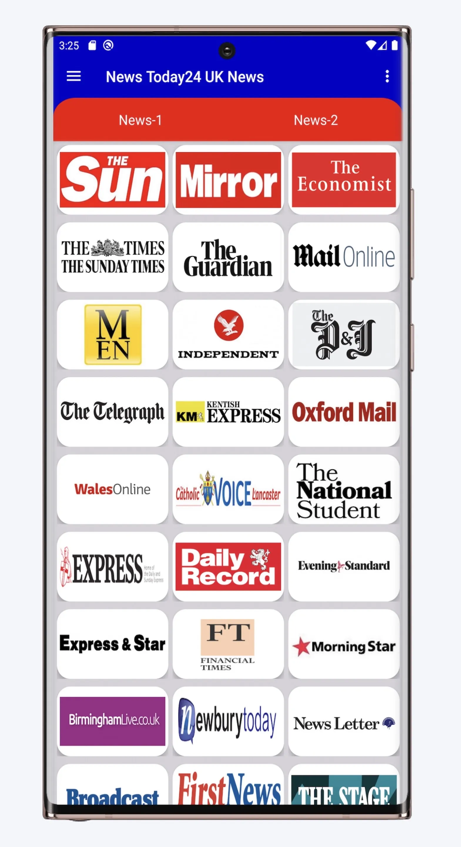 News Today24 UK News | Indus Appstore | Screenshot