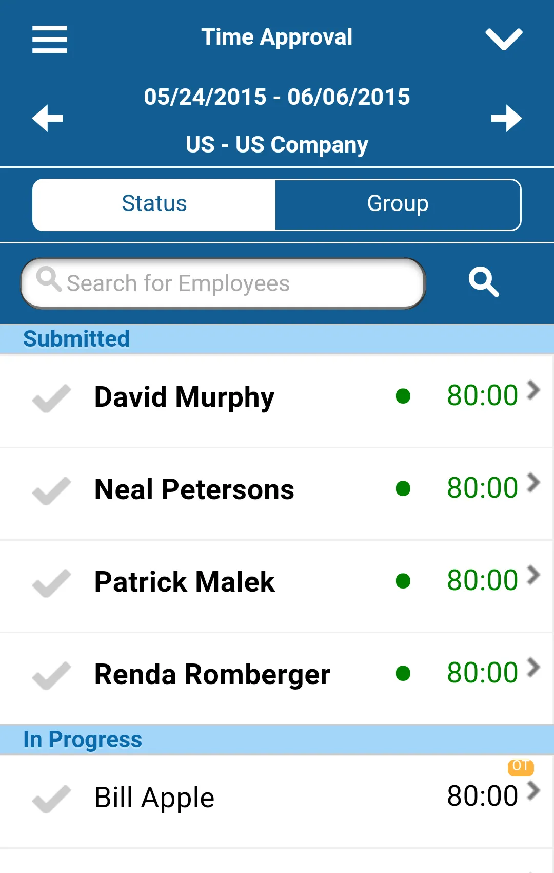 Deltek Vision Time & Expense | Indus Appstore | Screenshot