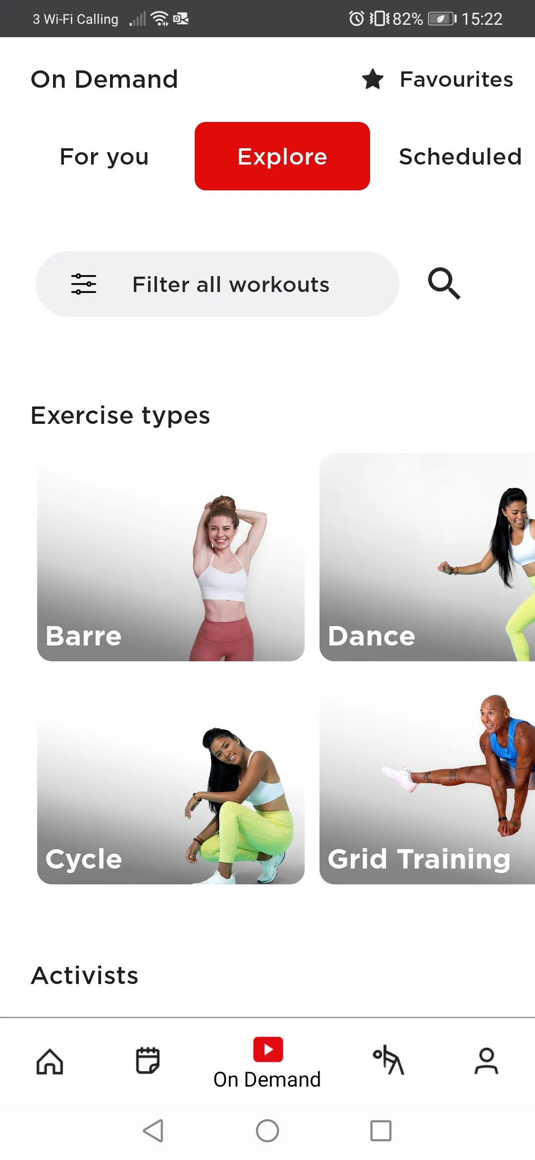 Virgin Active UK | Indus Appstore | Screenshot