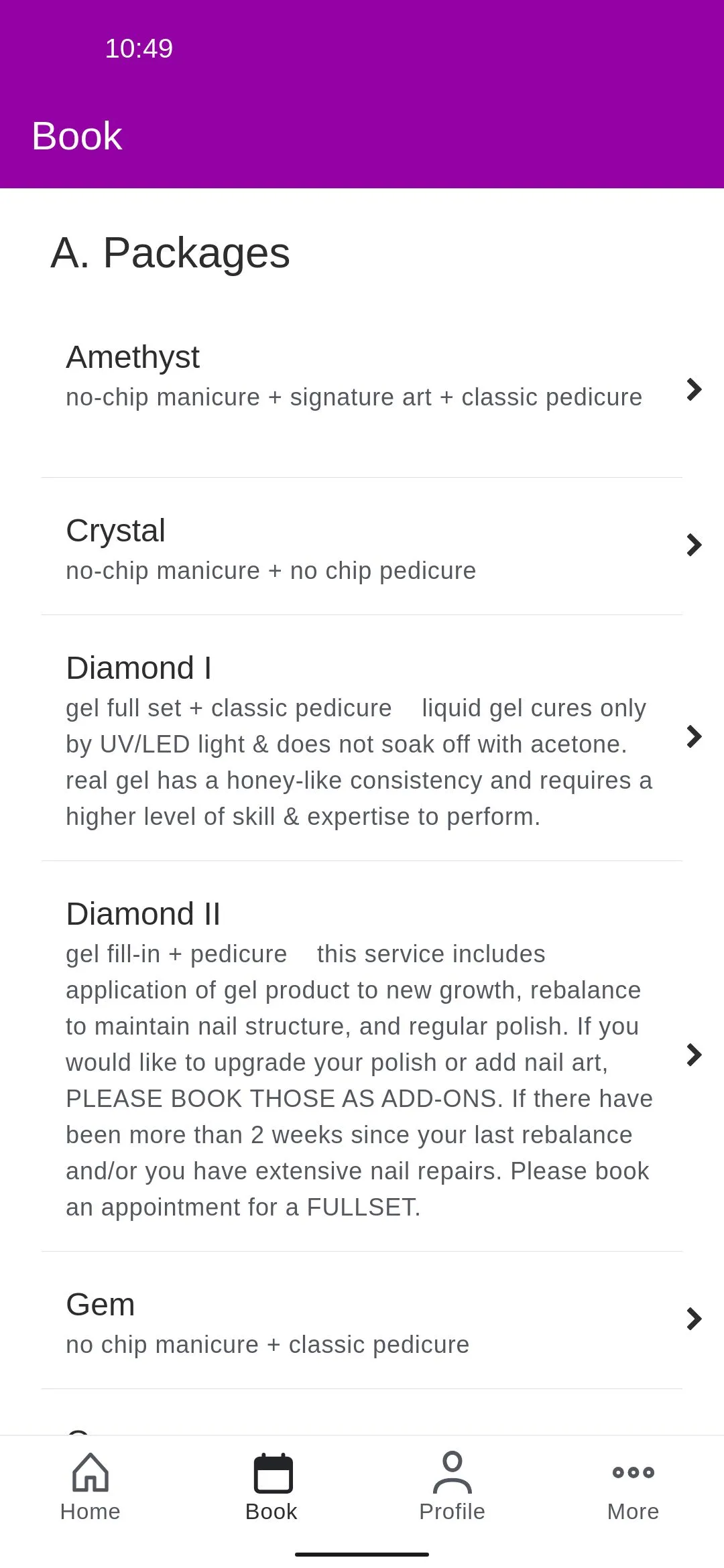 A Polished Work Nail Spa | Indus Appstore | Screenshot