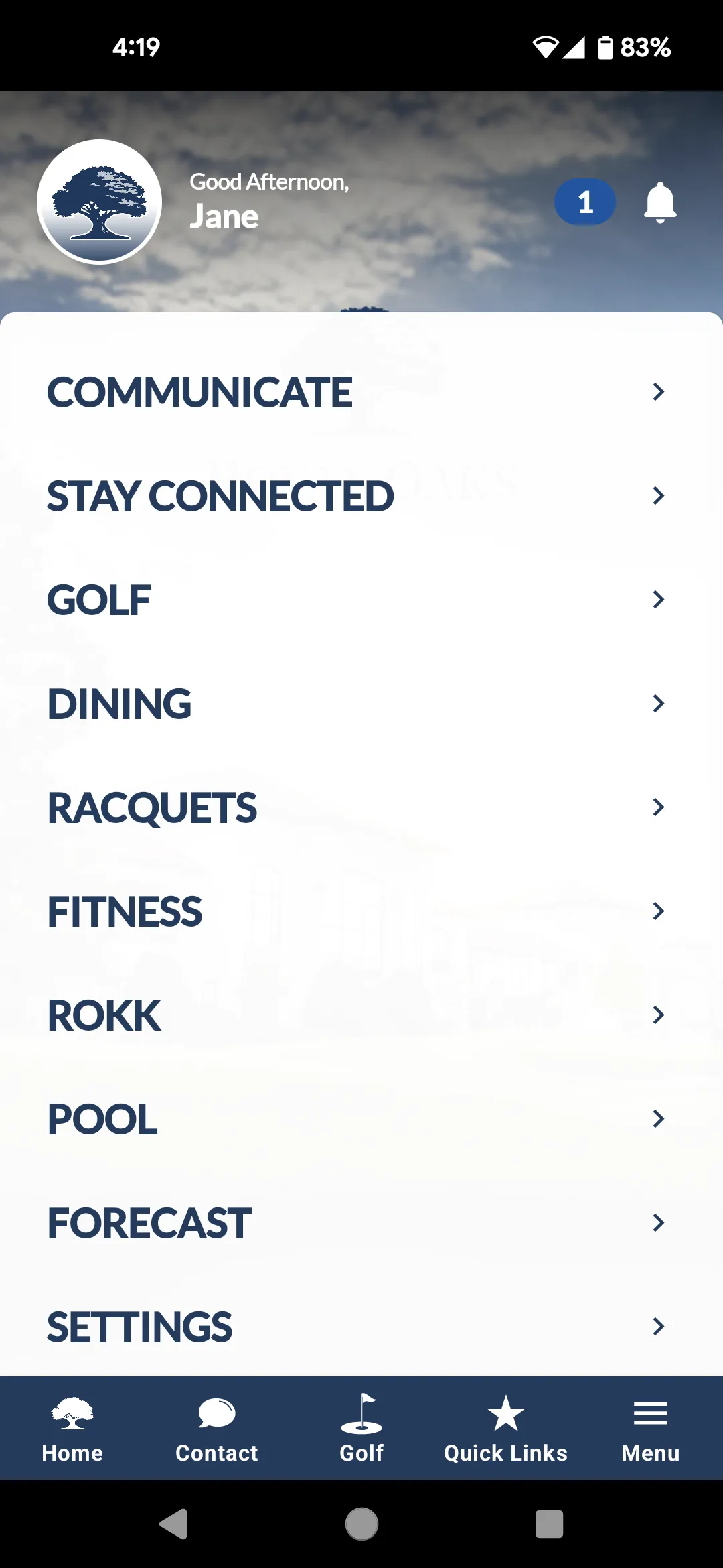 Royal Oaks Country Club Dallas | Indus Appstore | Screenshot