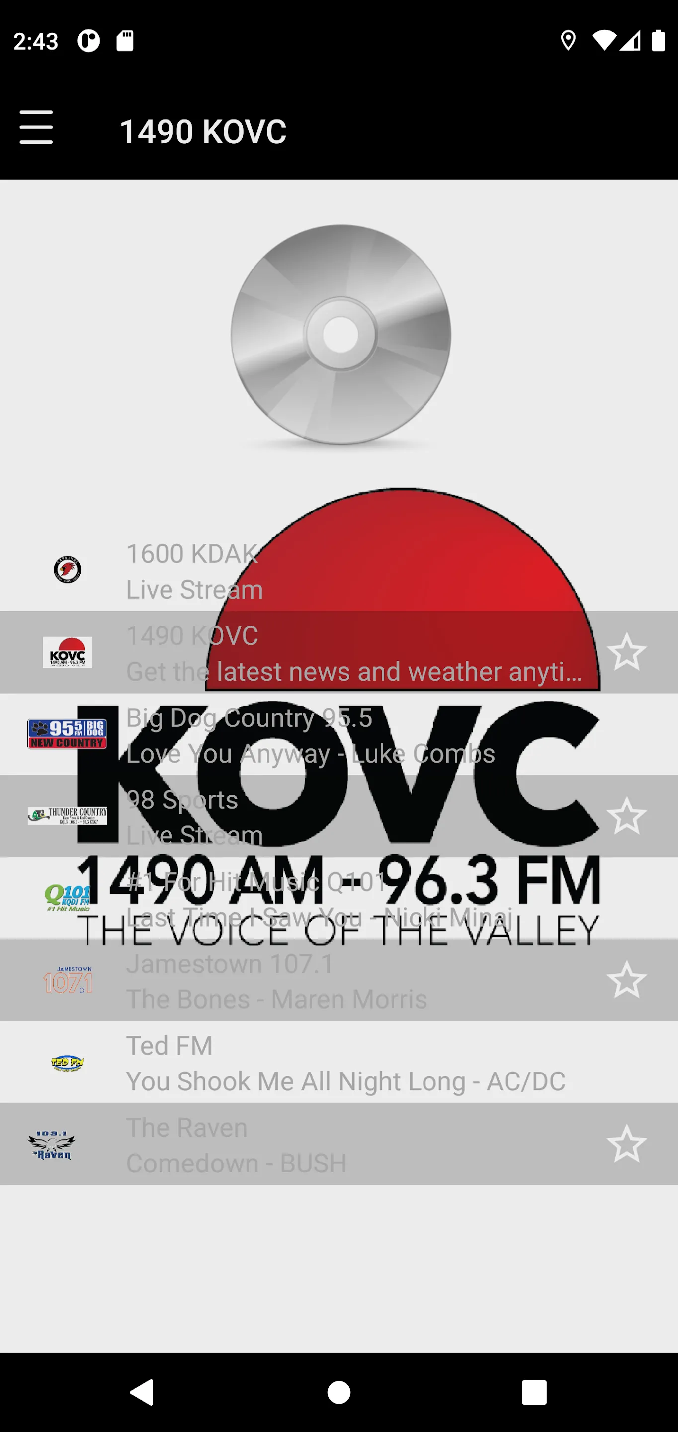 KOVC The Voice of the Valley | Indus Appstore | Screenshot