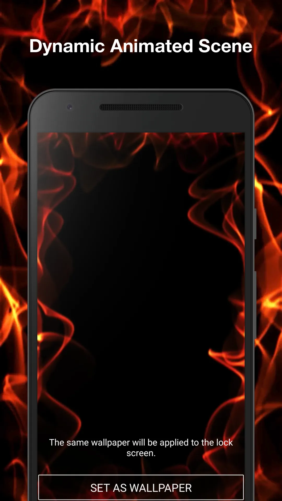 Fire Frame Live Wallpaper | Indus Appstore | Screenshot