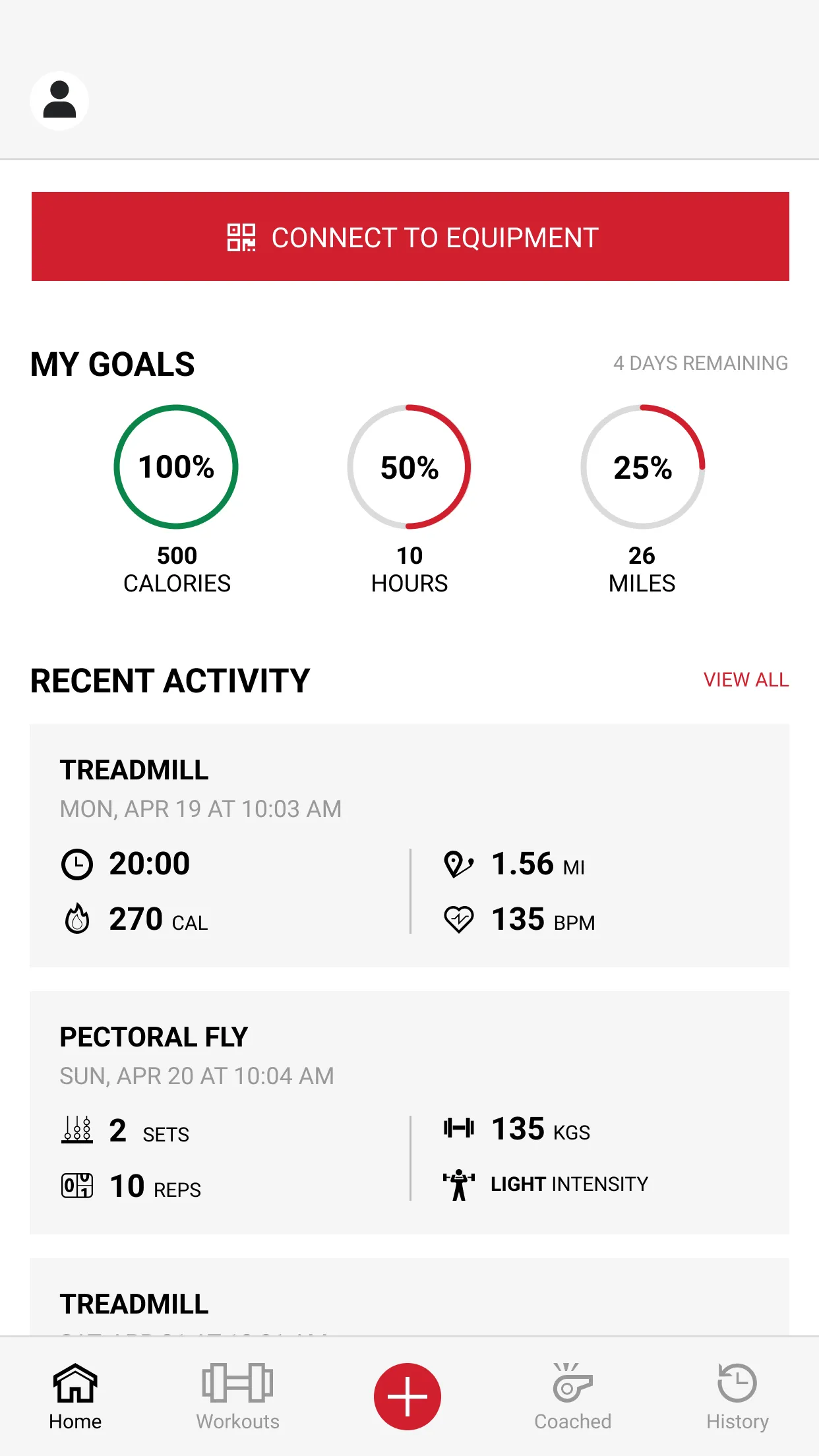 Life Fitness Connect | Indus Appstore | Screenshot