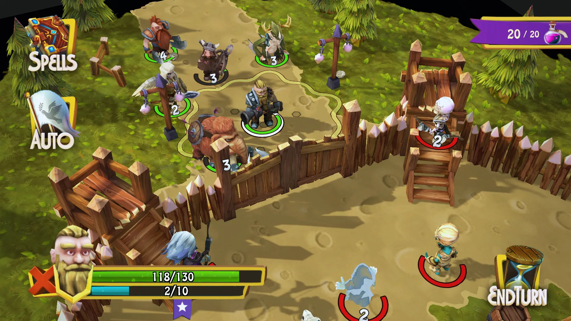 Heroes of Flatlandia - Demo | Indus Appstore | Screenshot