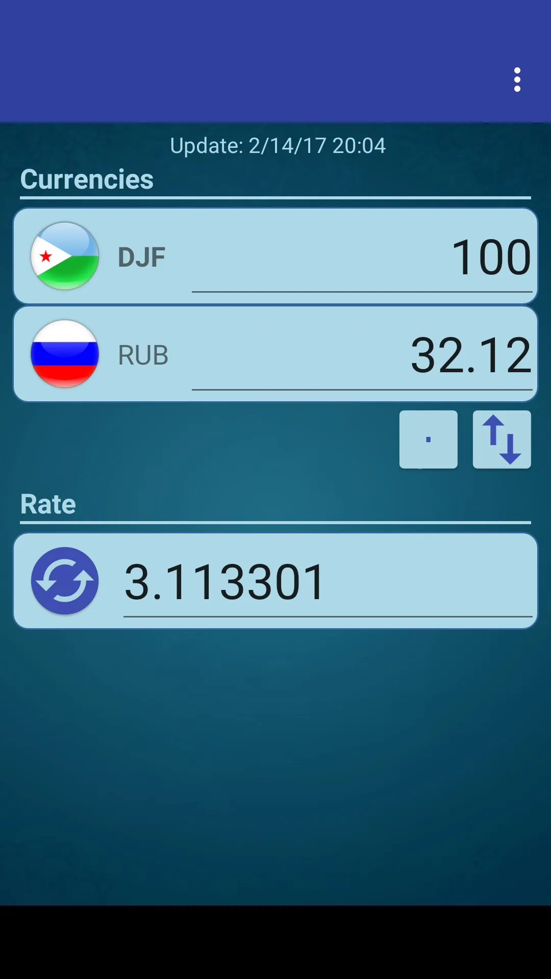 RUS Ruble x Djiboutian Franc | Indus Appstore | Screenshot