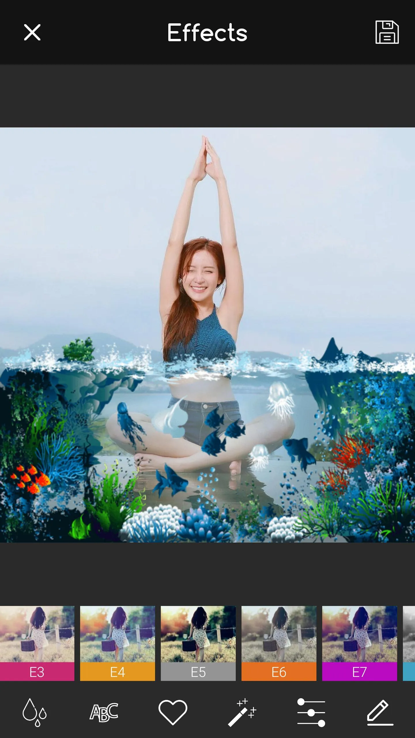 3D Water Effects Photo Maker | Indus Appstore | Screenshot