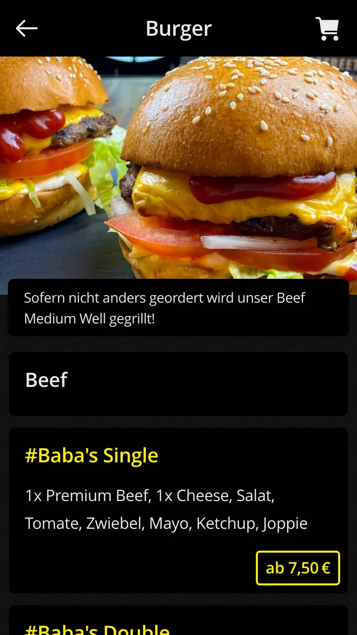 Baba's Streetfood | Indus Appstore | Screenshot