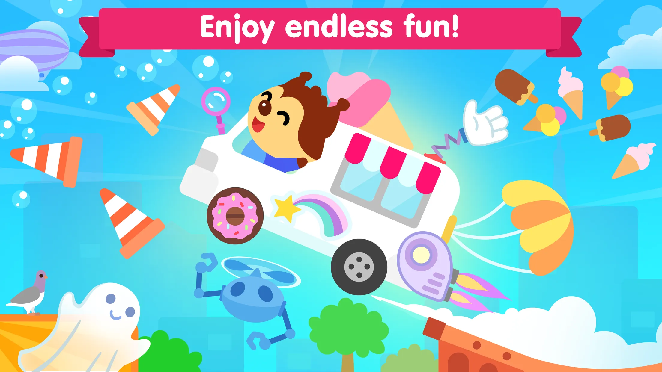 Car games for toddlers & kids | Indus Appstore | Screenshot