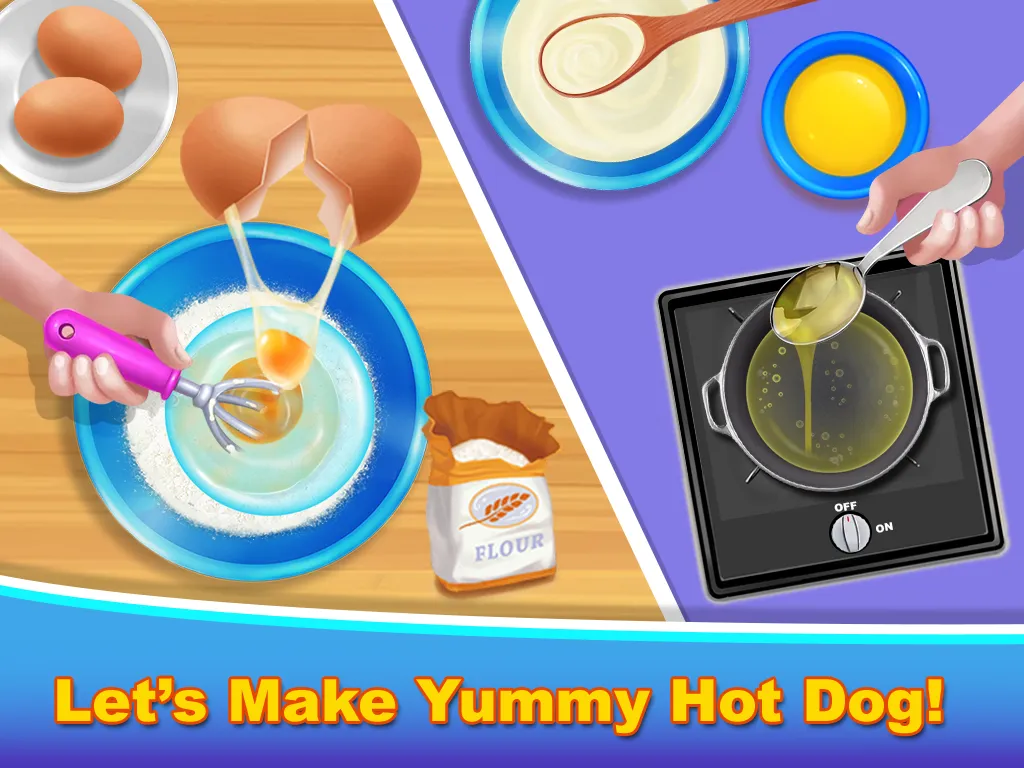 HotDog Making Game | Indus Appstore | Screenshot